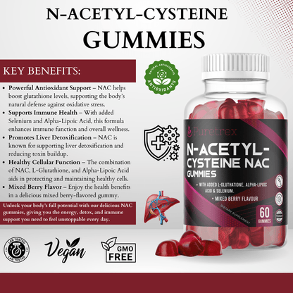 N-Acetyl-Cysteine Gummies - PURETREX