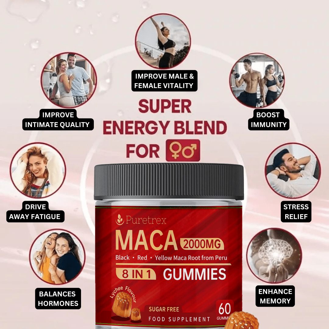 Maca Root 8-in-1 Gummies