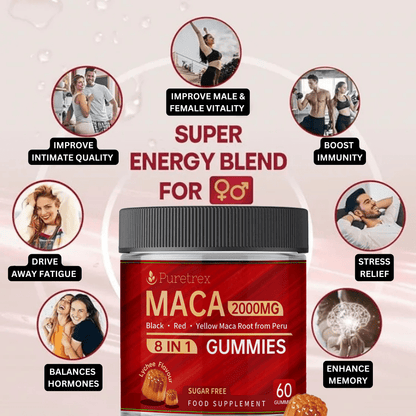 Maca Root 8-in-1 Gummies