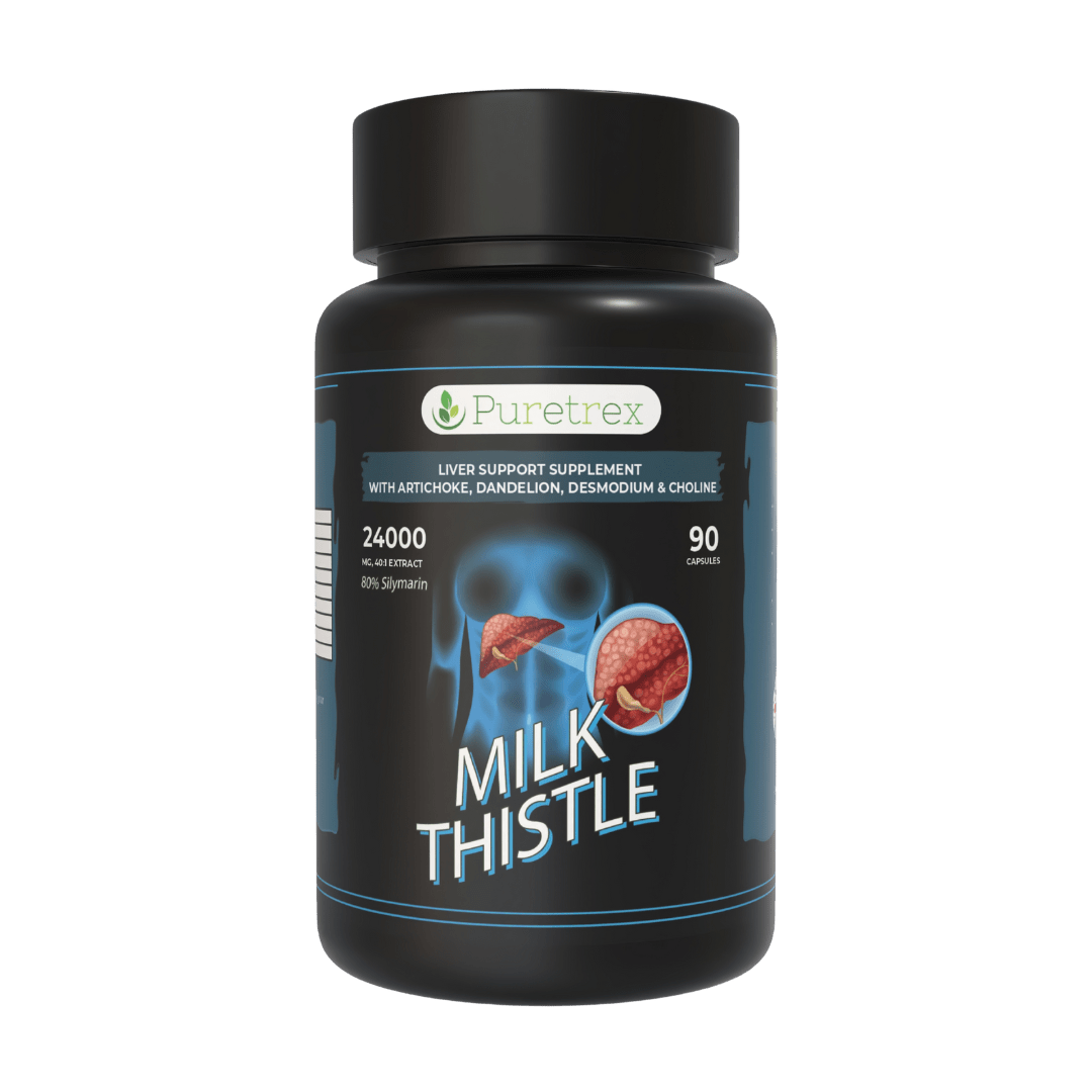 Milk Thistle 24,000mg – Capsules - PURETREX