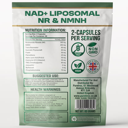 Liposomal NAD+ NR & NMNH Complex