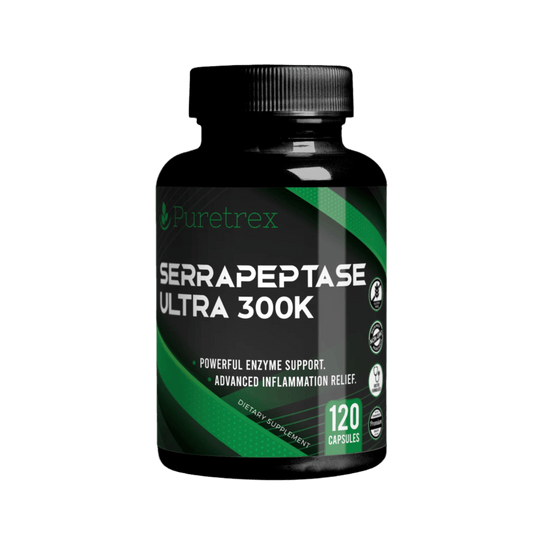 Serrapeptase Ultra 300,000 IU – Capsules - PURETREX