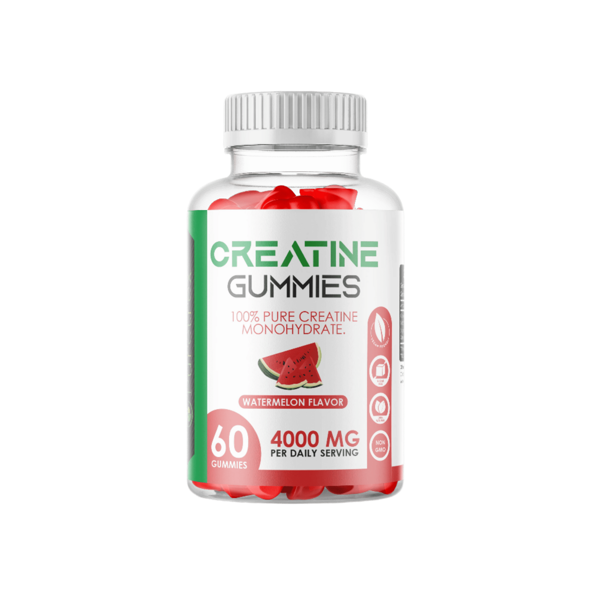 Creatine Gummies 4000mg Monohydrate 60 Gummies - PURETREX