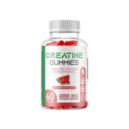 Creatine Gummies 4000mg Monohydrate 60 Gummies - PURETREX