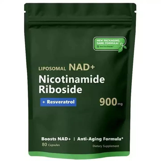 Liposomal NAD+ Nicotinamide Riboside & Resveratrol Anti-Aging Support