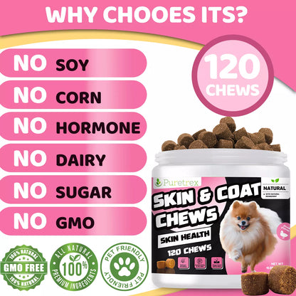 Skin & Coat Health Chews for Pets