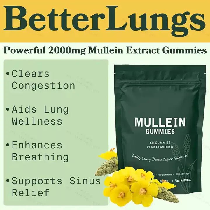 Mullein Leaf Extract  Gummies