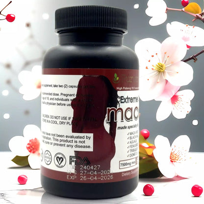 Black Maca Root Plus Capsules 7500mg