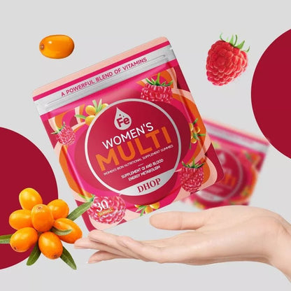 Women's Multi – Iron & Vitamin Supplement Gummies