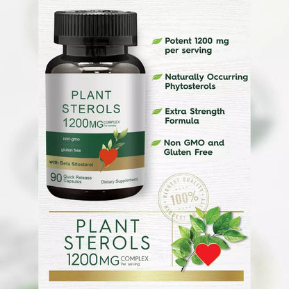 Plant Sterols 1200mg Complex Capsules