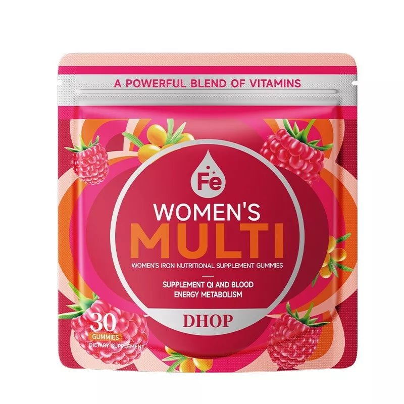 Women's Multi – Iron & Vitamin Supplement Gummies