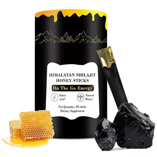 Fulvic Acid & Trace Minerals Pure Himalayan Shilajit Honey