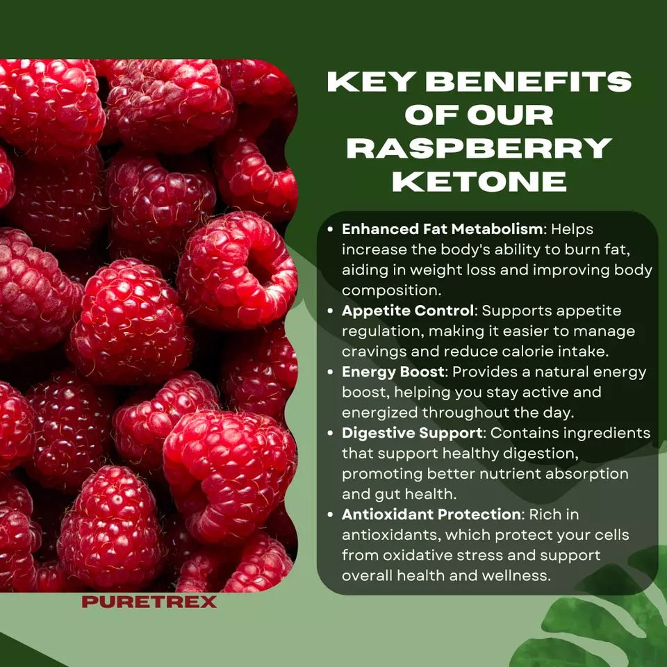 Raspberry Ketone Blend 5080mg Capsules - PURETREX