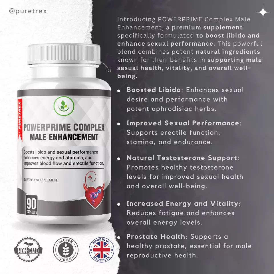 PowerPrime Complex Capsules - PURETREX